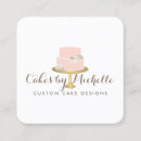 Search for home baker business cards Cake designer
