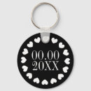 Search for date heart keychains Anniversary