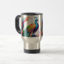 Search for peacock colours mugs Feather