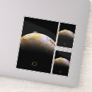 Recherche de comète autocollants Espace