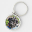 Search for black pug keychains Puppy