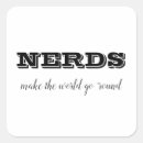 Search for nerds stickers World