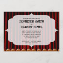 Search for red curtain invitations Stage