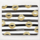 Search for white lips mousepads Kiss