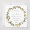 Search for olive leaves wedding invitations Green and white