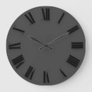 Recherche de chiffres noirs horloges Contemporain