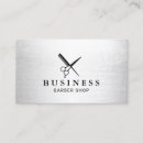 Recherche de raseur coiffeur cartes visite Moderne