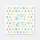 Search for happy easter napkins Eggs
