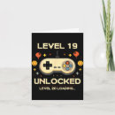 Search for funny 19th birthday cards Gamer