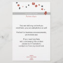 Search for flower flyers Black