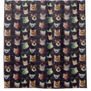Search for funny cat shower curtains Crazy cat lady