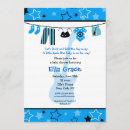 Recherche de corde linge invitations Bleu