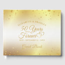 Search for 50th anniversary guest books Stylish
