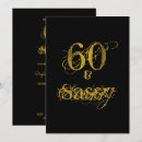 Search for sassy 60th birthday invitations Elegant