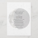 Recherche de lune blanche invitations Aquarelle