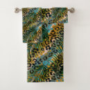 Search for palm leaf bath towels Exotic
