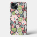 Recherche de cactus vert iphone coques Rose