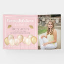 Search for pink graduation banners Black