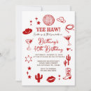 Search for red cowgirl invitations Pink and red
