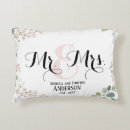 Search for mr and mrs pillows Botanical