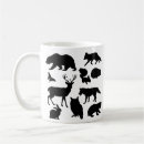 Search for bear silhouette mugs Animals