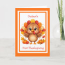 Search for baby first thanksgiving cards Cute