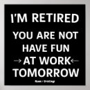 Search for retirement posters Fun