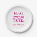 Search for mothers day paper plates Pink