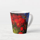 Search for red poppy paintings mugs Floral