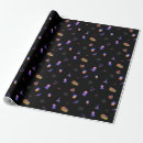 Search for horror wrapping paper Black