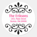 Search for black scroll stickers Damask