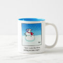 Search for cartoon snowman mugs Snowfall