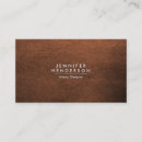 Search for leather texture business cards Minimalist
