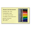 Recherche de crayons colorés cartes visite Couleurs arc en ciel