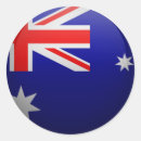 Search for flag of australia stickers White