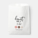 Search for donut favour bags Rustic