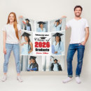 Search for photo graduation blankets High school
