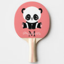 Recherche de panda raquettes ping pong Mignon