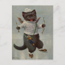 Recherche de chat vintage cartes postales Animaux