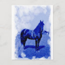 Recherche de cheval de guerre cartes postales Vintage