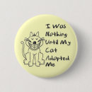 Search for funny cat jokes buttons Kitty
