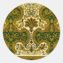 Search for victorian floral pattern stickers Green