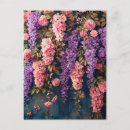 Recherche de composition florale cartes postales Rose