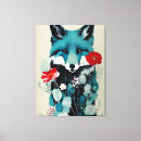 Search for cute fox canvas prints Wildlife