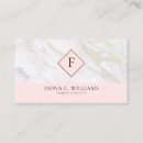 Recherche de monogramme abstrait cartes visite Tendance