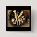 Search for bones square buttons Halloween