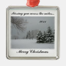 Search for missing you ornaments Across the miles