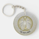 Search for honeybee keychains Queen bee