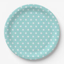 Search for blue and white polka dots plates Modern
