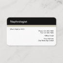Recherche de néphrologues cartes visite Néphrologie